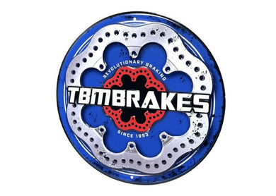 TBM 12" Stamped Metal Sign - Motion Raceworks