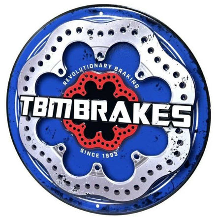TBM 12" Stamped Metal Sign - Motion Raceworks