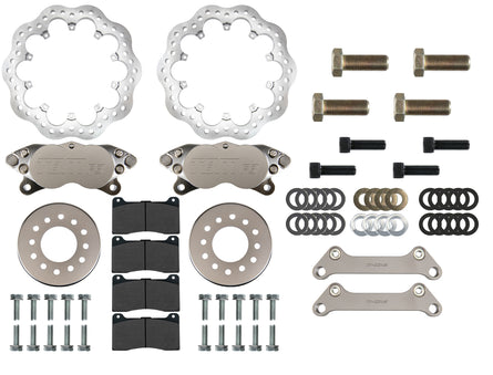 2011-24 F-150 2WD/4WD F3 Medium Duty Front Drag Racing Brakes 6 lug 001-0329-1