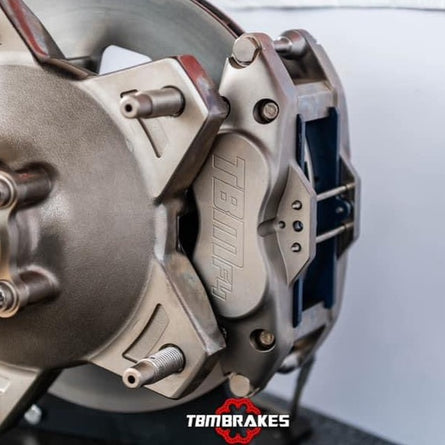 Super Late Model Front & Rear Brake Package for .810" Leading (Front) Mount Spindles