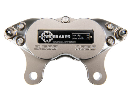 F3 Caliper (O-ring) 1.38" Piston 3.50" B Mount .810" Rotor .625" Pad 002-0139SSP-1