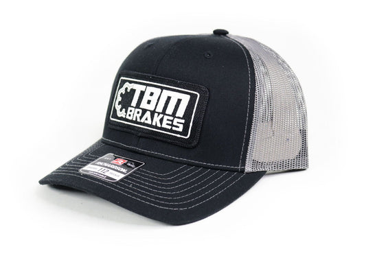 TBM Black/Gray Heritage Patch Snap Back Hat 95-124