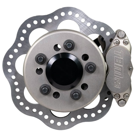 TBM Brakes Mitsubishi Evolution VII-IX Drag Racing Front Brake Kit (Reusing Factory Hubs) 001-0160-TBM Brakes-Motion Raceworks