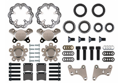1987-93 Mustang Fox Body F1 2 Piston Light Duty Front Drag Racing Brake Kit