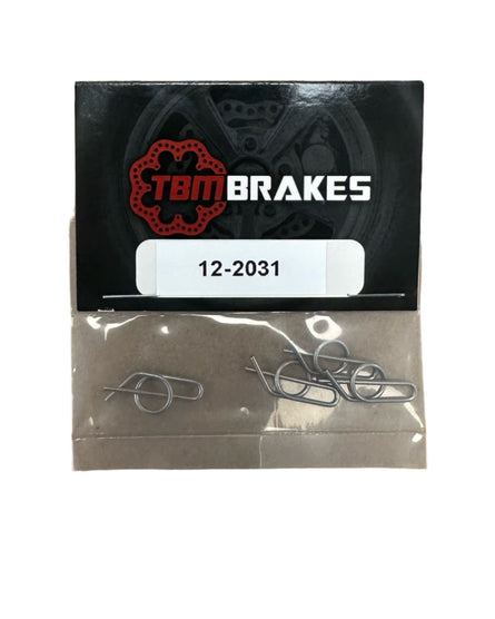 Brake Pad Retention Pin Spring Clip (Pack of 4)