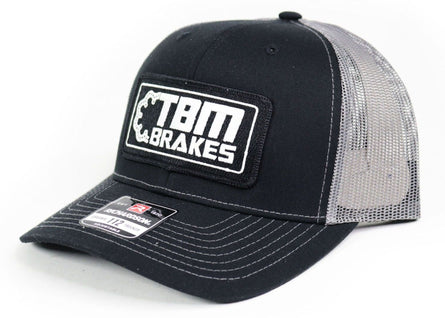 TBM Black/Gray Heritage Patch Snap Back Hat