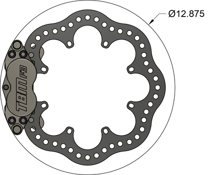 2023-25 BMW M340,M240,M440,Z4 Rear Drag Racing Brake Kit