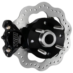 (X-Series) 1992-2001 Honda/Acura (GSR / Hub City / S1Built Alpha6 knuckle) Drag Racing Rear Brake Kit