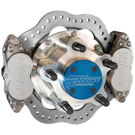 TBM Brakes / Mark Williams Weld Spindle Dual Caliper Floater Kit Steel Brake