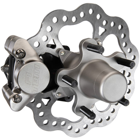 67-74 Chevy Nova Front Drag Racing Brakes Disc/Drum Spindle (w/ New Aluminum Hub) 001-0233