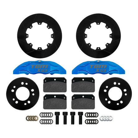 Rear 6 Lug XS3 Extreme Street Brake Kit (Big Ford New / Late / Torino Housing Ends)