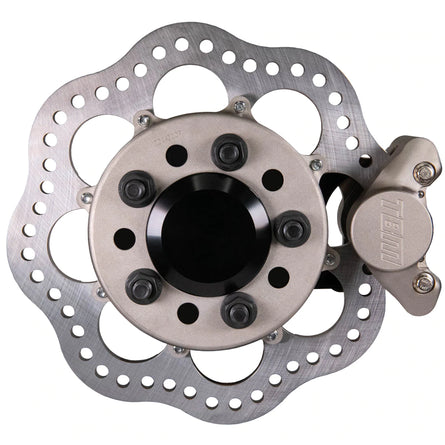 94-04 Mustang SN-95 New Edge Lightweight Front Drag Racing Brakes 2 Piston (Reuses Factory Hub) 001-0224