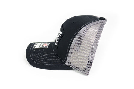 TBM Black/Gray Heritage Patch Snap Back Hat