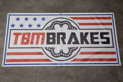 TBM Brakes Flag Shop Banner 3'x6'