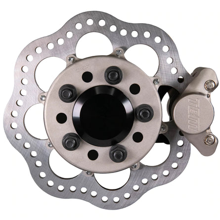 Mitsubishi Evolution VII-IX Drag Racing Rear Brake Kit (Reusing Factory Hubs) 001-0162-1