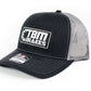 TBM Black/Gray Heritage Patch Snap Back Hat 95-124
