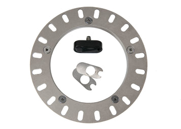 Hall-based wheel speed sensor. (1) wheel hub, (2) ball bearing, (3)